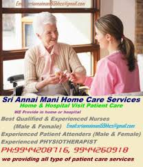 Home care attendant and nursing assistance services for elderly care by healthabove60 that also provide senior care and personal care for elderly in the benefits of nursing assistance at home for seniors. Sri Annai Mani Home Care Services Chennai Zamroo
