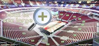 Kfc Yum Center Seat Row Numbers Detailed Seating Chart