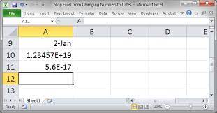 You will notice that 'scientific' formatting is turned on by default. Stop Excel From Changing Numbers To Dates Or Anything Else Teachexcel Com