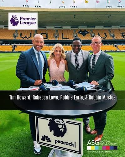 Your Premier League squad: Tim Howard, Rebecca Lowe, Robbie ...