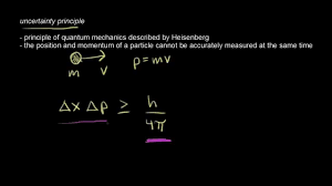 The acceptability of a percent error depends on the application. Heisenberg Uncertainty Principle Video Khan Academy