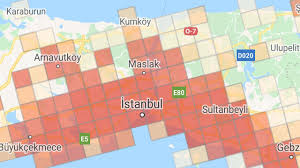 25 şubat 2021 15:35 türkiye'de oransal olarak en çok vakanın görüldüğü iller arasında 6. Istanbul Yesile Donuyor Ilce Ilce Koronavirus Haritasi Trt Haber Foto Galeri