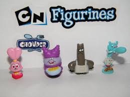 Amazon Com Chowder Mini Figure Nickelodeon Vending Toy Set Toys Amp Games Mini Figures Foster Home For Imaginary Friends Toy Sets