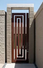 A Unique Wrought Iron Gate By Adoore Iron Designs Located In Melbourne Australia Door Design Gate Design Exterior Design