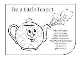 Seething on and off with a click? I M A Little Teapot Nursery Rhymes Preschool Crafts Nursery Rhymes Activities Nursery Rhyme Crafts