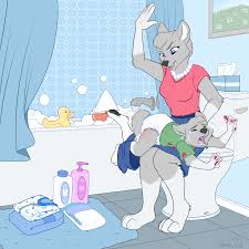 Spanking, Bath, Bed! — Weasyl