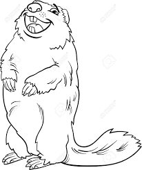 All of the clipart resources are in png format with transparent background. Schwarz Weiss Karikatur Illustration Von Funny Murmeltier Tier Fur Malbuch Lizenzfrei Nutzbare Vektorgrafiken Clip Arts Illustrationen Image 29311575