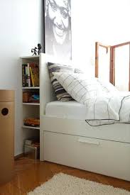 image result for malm bed without headboard headboard storage shelves in bedroom bedroom storage