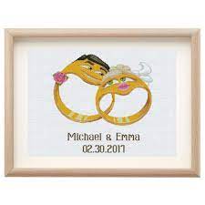 Cross stitch wedding ring patterns free. Free Wedding Rings Cross Stitch Pattern Sampler In 2020 Wedding Cross Stitch Wedding Cross Stitch Patterns Cross Stitch Patterns