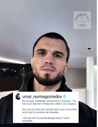 Umar Nurmagomedov thankful for the title shot 👊 #ufc #mma