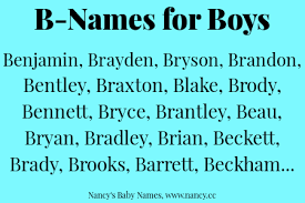 Starting your own startup is a very great journey to start. B Names For Baby Boys Nancy S Baby Names