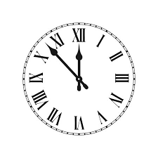 Clocks using iv instead of iiii for 4 are in a subcategory. 4 418 Roman Numeral Clock Stock Photos And Images 123rf