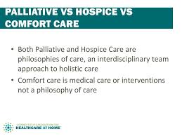 (it's worth noting that people can remain in hospice for years, however.) palliative care — originally developed to help cancer patients. Palliative Care Hospice Care Ppt Video Online Download