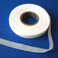 But you can double fold a knit hem just like a so support that fabric as you feed it through the machine! Fusible Knit Stay Tape