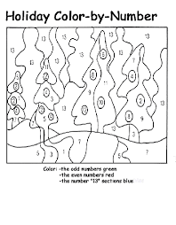 Parents use these printable math worksheets to provide their children with additional practice this page has a lot of free printable color by number for kids,parents and teachers. Winter Scene Color By Number Coloring Page Crayola Com