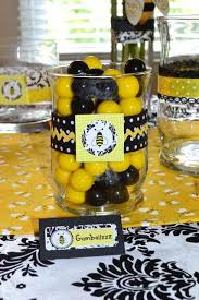 Bumble Bee Baby Shower Gender Reveal Party Ideas Bee Baby Shower Bee Baby Shower Theme Bee Baby Shower Decoration