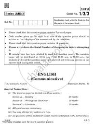 English Communicative 2018 2019 Cbse Class 10 1 3 3 Question Paper With Pdf Download Shaalaa Com