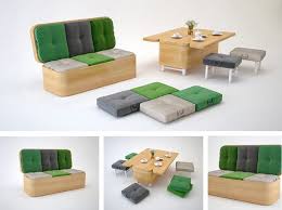 Discover your dining table style. Convertible Sofa Easily Transformed Into A Small Dining Table
