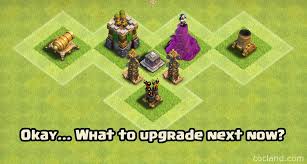 upgrade order guide for buildings clash of clans land