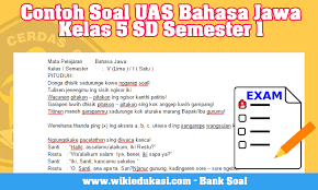 Salah satu mata pelajaran yang termasuk kedalam muatan local adalah pelajaran 3. Contoh Soal Soal Bahasa Jawa Kelas 5