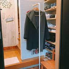 見た目 使い勝手よし コート置き場のお悩み解決します 玄関 コート掛け 狭い玄関 コート掛け