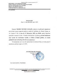 Jurnalist Chemat La Poliție Pentru Tulburarea Liniștii Publice Cu Ocazia Publicării Unor Articole La Ordinul Primarului Din Targu Mureș Mediastandard Ro