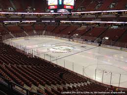 Honda Center View From Club Level 317 Vivid Seats