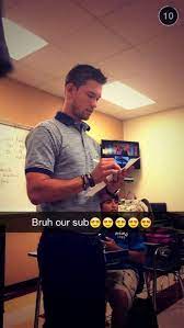 Hot Substitute Teachers Are Awesome We Had This One In High School Former College Basketball Player He Was There For Http Ibeebz Com The Funny Lol Funny