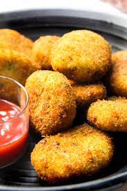 Mix Vegetable Potato Nuggets The Twin Cooking Project By Sheenam Muskaan Recipe Fair Food Recipes Food Processor Recipes Mixed Vegetables