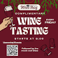Complimentary Wine Tasting event in Lillington, NC