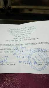 Pada masa sekarang semakan wang tak dituntut hanya bole disemak secara anda perlu hadirkan diri kekaunter bahagian wang tak dituntut dengan membawa kad pengenalan dan serahkan kad pengenalan kepada pegawai. Viral Media Johor Cara Tuntut Duit Dalam Bank Di Jabatan Akauntan Negara Salam Semua Nak Bagitau Kalau Sesiapa Ada Akaun2 Bank Lama Yang Dah Terbiar Atau Tutup Tp Masih Ada Duit