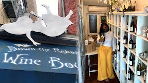 To start as seemingly simply search (rabbit hole) and finding the unexpected a chaotic world. Down The Rabbit Hole A Black Owned Wine Store Features Exotic Wines From Around The World Abc7 New York