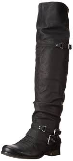 Carlos By Carlos Santana Women S Whitney Motorcycle Boot See This Awesome Image Over The Knee Boots Bottes Bottes Noires Robe Avec Bottes