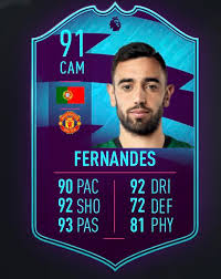 Manchester united midfielder bruno fernandes has been awarded the player of the month (potm) for the premier league in november with man united now knocked out of the champions league, which will be particularly sad for their supporters, at least now they have some respite in fifa 21. Bruno Fernandes Pl Potm June Card Fifa