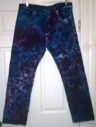 Black And Blue Tie Dye Pants New Tie Dye Classic Levi S 501 Jeans 38 X 30 Button Fly 100 Cotton Blue Purple Jeans For Sale Levi Jeans 501 Cheap Mens Jeans