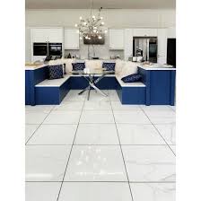 Pei rating 4 allows for heavy traffic areas. Carrara White Gloss Marble Effect Porcelain Floor Tile Tiles From Tile Mountain