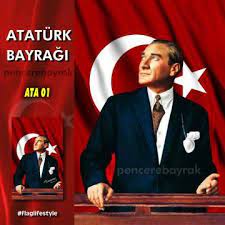ataturk bayrak ozel kumas baskili ata 01 54 00 tl bayrak kumas ayi
