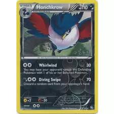 Maybe you would like to learn more about one of these? Checklist Stage 1 Pokemon Darkness Pokemon Reverse Pokemon Card Honchkrow