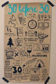 30 Before 30 100 Ideas For Your Birthday Bucket List Let S Live And Learn