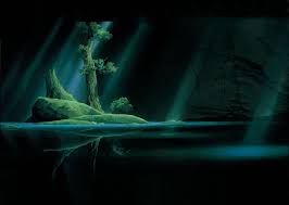 The Island In The Forest In Mononoke Hime Princess Mononoke Ghibli Studio Ghibli