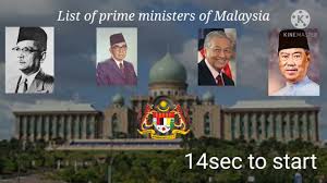 Timbalan perdana menteri malaysia) is the second highest political office in malaysia. List Of Prime Ministers Of Malaysia Youtube