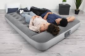 For starters, the spring air mattress offers a variety of models to suit different sleeping positions. Bestway 12 Air Mattress With Built In Ac Pump Walmart Com Walmart Com