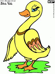 Pato Oca Para Colorear Pato Oca Para Imprimir