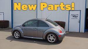 H&R Lowering Springs On A 2005 Volkswagen Beetle Turbo In Platinum Gray -  Youtube
