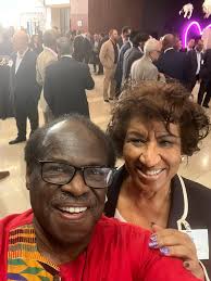 Celebrating with Commissioner Rodney Ellis at his Birthday Fundraiser. What  a wonderful crowd that joined in the celebration. #happybirthday