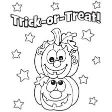 Huge Trick Or Treat Poster That Your Students Can Color Halloween Coloring Sheets Pumpkin Coloring Pages Halloween Coloring