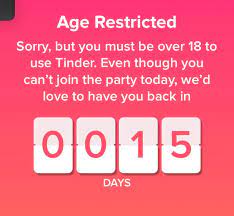 Digambar singh august 21, 2016 at 5:15 am. I Can T Use Tinder Cuz Im 15 Days Younger Lol Memes