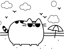 Originated in the online comic everyday cute, by claire belton and andrew duff, pusheen appeared on it's own website and many other comic websites and. Pusheen Coloring Pages Free Printable Coloring Pages For Kids
