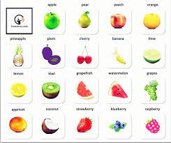 Nama buah buahan dan gambarnya dalam bahasa inggris dan korea. 91 Nama Buah Dalam Bahasa Inggris Lengkap Beserta Artinya