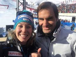 4 michelle gisin premium video footage. Michelle Gisin On Twitter It Really Did Get Better Thank You So Much Rogerfederer And Big Up To Feuz87 Awesome